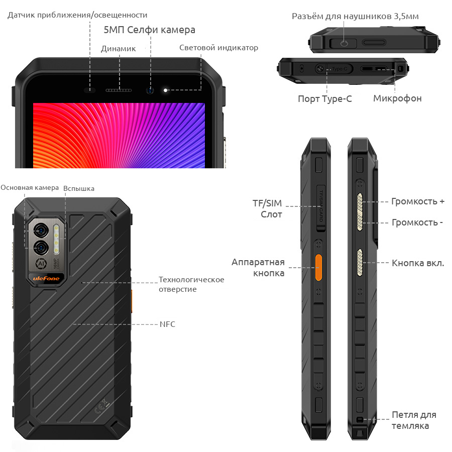 Ulefone Power Armor X11 Pro купить в Екатеринбурге, смартфон Ulefone Power  Armor X11 Pro на официальном сайте, обзор, цена, характеристики